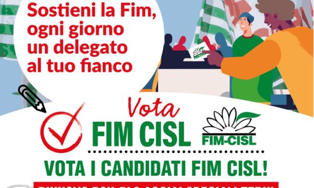 RINNOVO RSU AST TERNI ARVEDI: FIM CISL SI CONFERMA PRIMO SINDACATO.